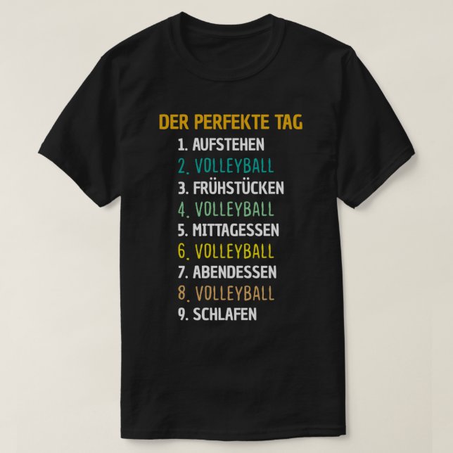 Volleyball volleyball-spelarpresenten Classic TShi T Shirt (Design framsida)