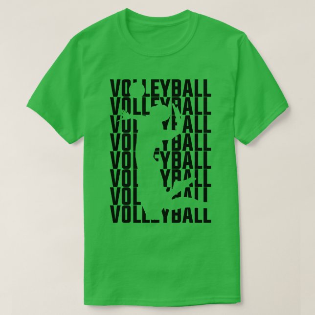 Volleyball VolleyballPlayer 2 T Shirt (Design framsida)