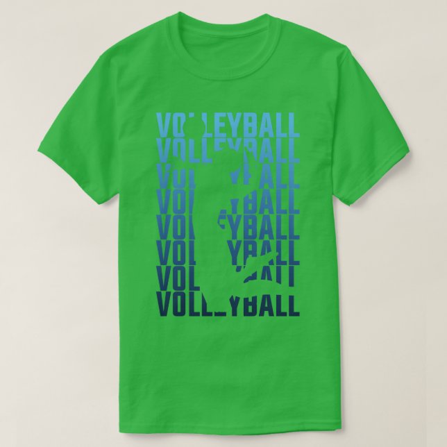 Volleyball VolleyballPlayer 3 T Shirt (Design framsida)