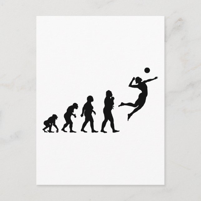 Volleyball Vykort (Framsida)