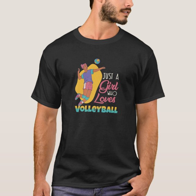 Volleyball Woman Player Mother Volleyball  Girl Wo T Shirt (Framsida)