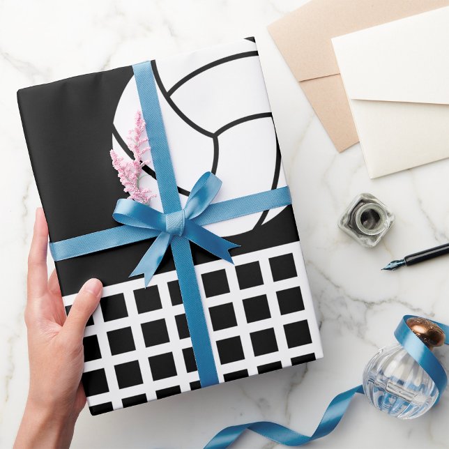 Volleyball Wrapping Papper Presentpapper (Skapare uppladdad)