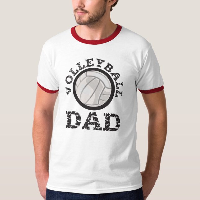 VolleyballDAD T Shirt (Framsida)