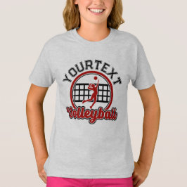 Volleyboll ADD NAMN Smashboll Anfall Lagsporter T Shirt