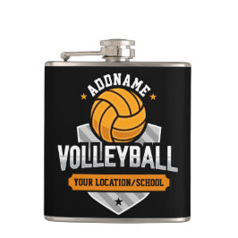 Volleyboll ADD TEXT Skolans Varsity-lagspelare Fickplunta