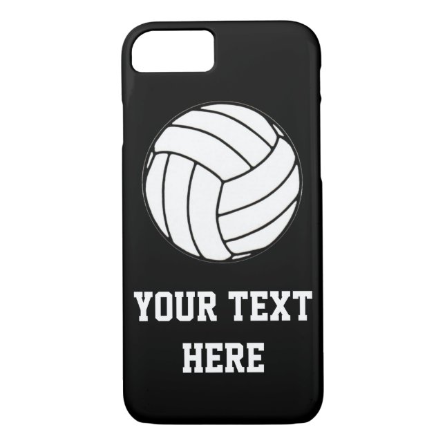 Volleyboll (anpassade) Case-Mate iPhone skal (Baksida)