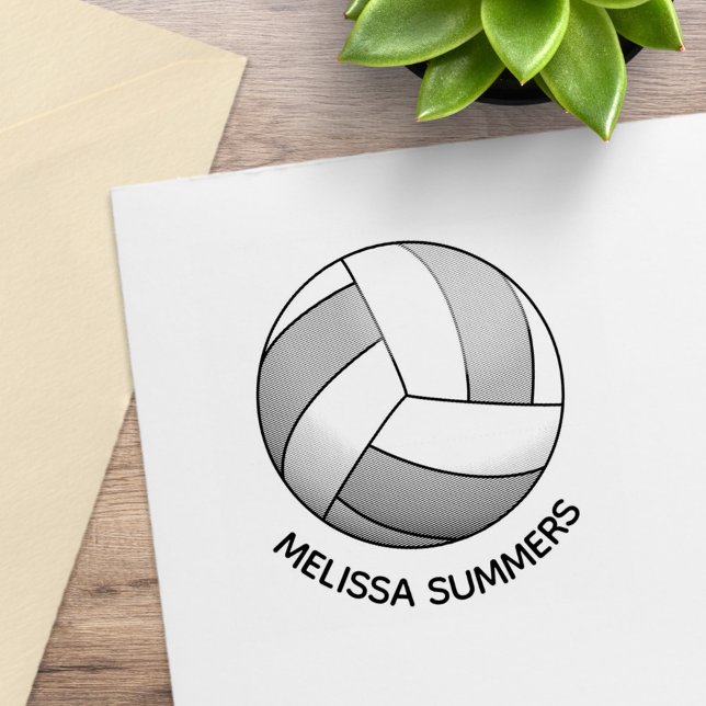 Volleyboll Anpassat Namn Stämpel (Skapare uppladdad)