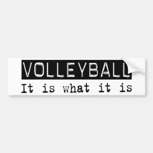 Volleyboll är det bildekal