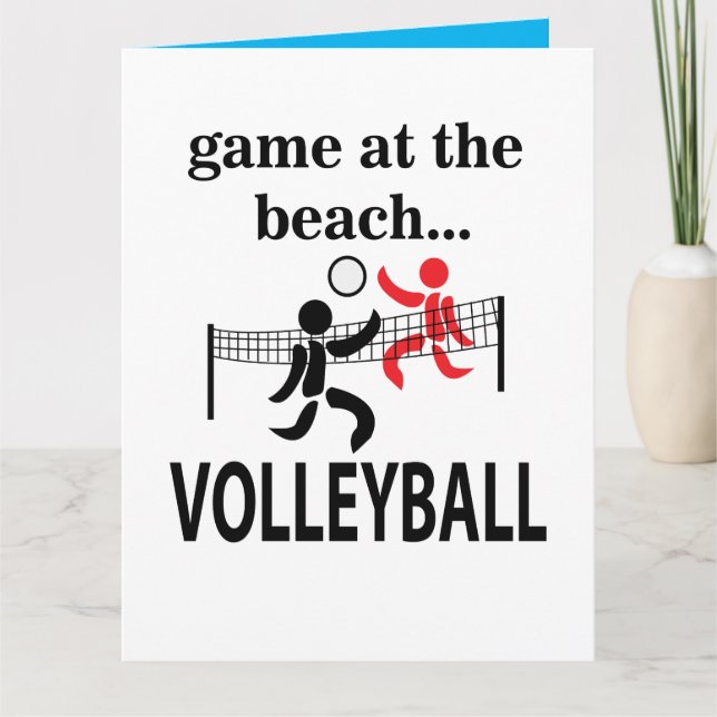 Volleyboll Beachvolleyboll Kort (Framsida)