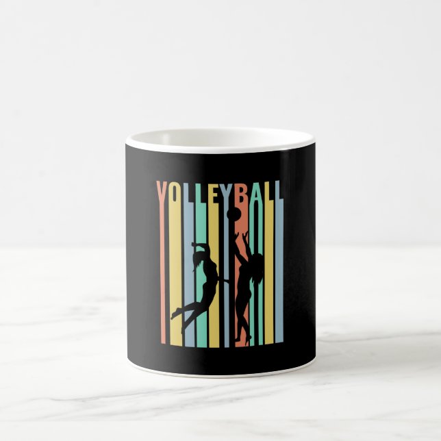 Volleyboll  Beachvolleyboll Retro Kaffemugg (Center)