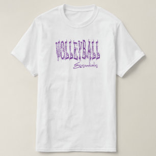 Volleyboll Essentials (lila) T-shirt