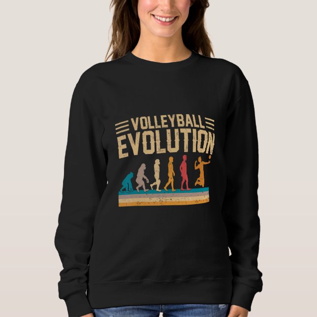 Volleyboll Evolution Volleyboll Kostym Volleyboll T Shirt (Framsida)