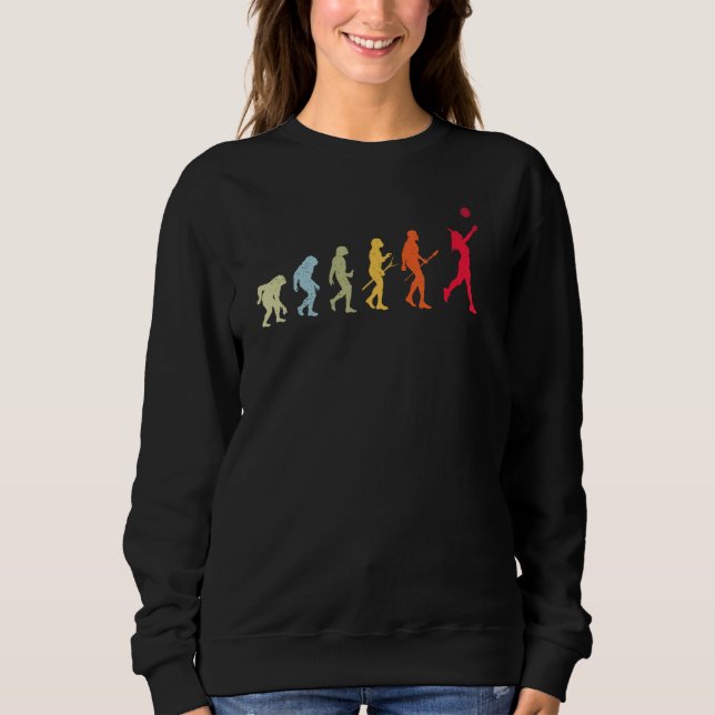 Volleyboll Evolution Volleybollspelare Volleyboll T Shirt (Framsida)