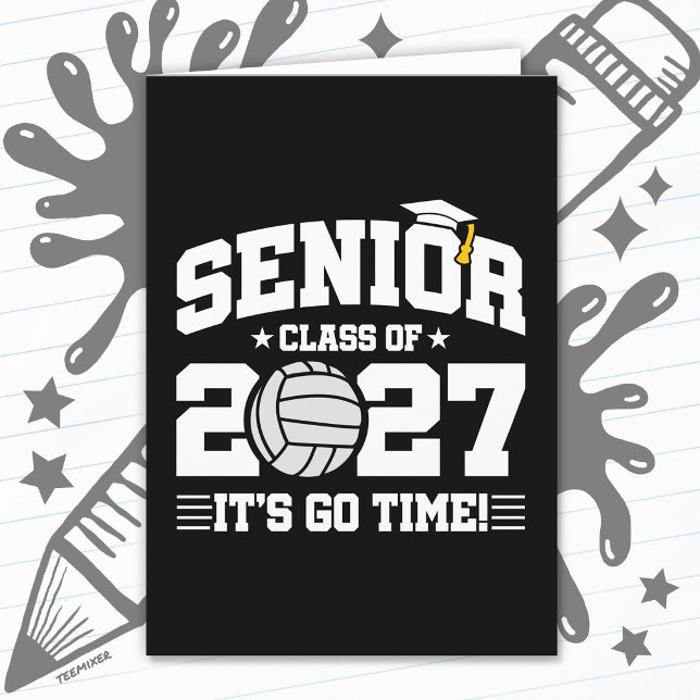Volleyboll Examenstid Seniorklass 2027 Kort (Skapare uppladdad)