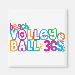 Volleyboll för 365 strand magnet