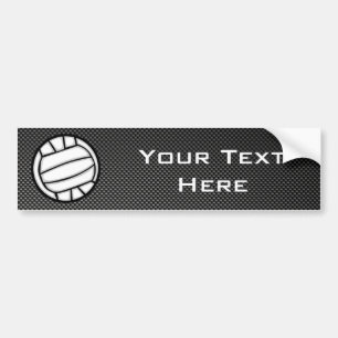 Volleyboll för Fauxkolfiber Bildekal