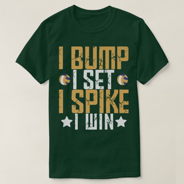 Volleyboll för herrar och damvolleybollspelare Pre T Shirt (Design framsida)