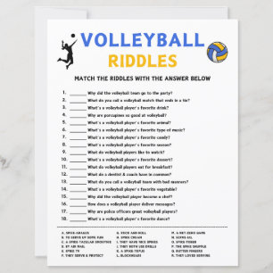 Volleyboll Gåtar Spel