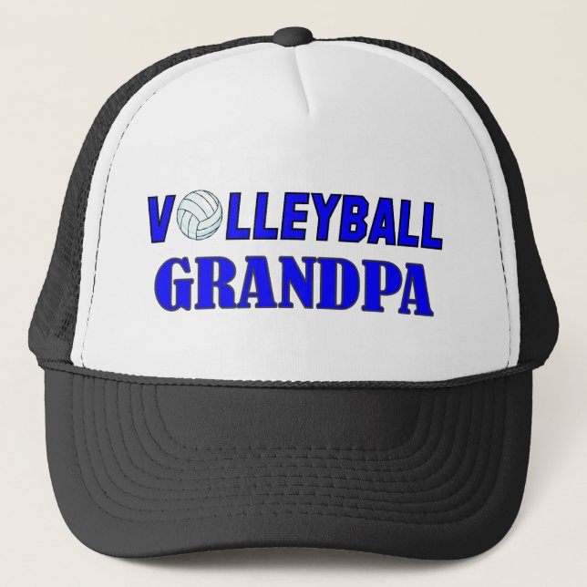 VOLLEYBOLL GRANDPA.png Truckerkeps (Framsida)