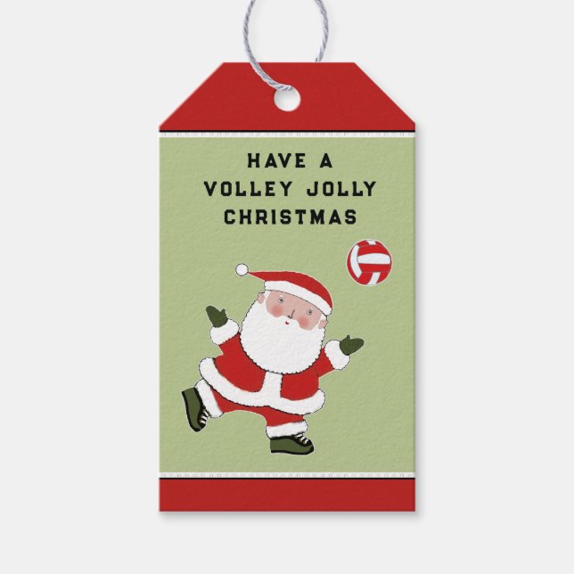 Volleyboll Holiday Presentetikett (Framsidan)