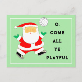Volleyboll jul helg vykort