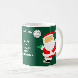 Volleyboll jul kaffemugg