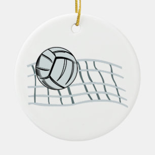 Volleyboll Julgransprydnad Keramik