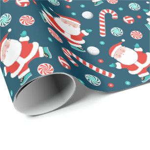 Volleyboll julklappsinslagningspapper presentpapper