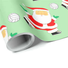 Volleyboll julklappsinslagningspapper presentpapper