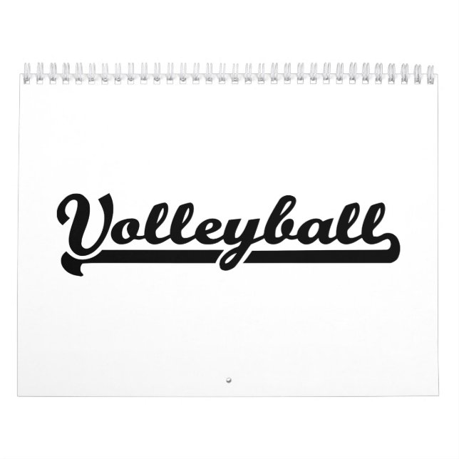 Volleyboll Kalender (Omslag)