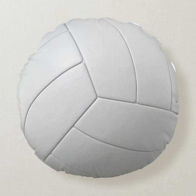 Volleyboll kudder rund kudde (Framsidan)