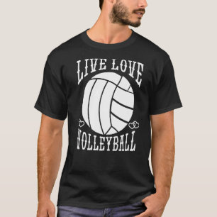 Volleyboll Lagsport Lev Leve Volleyboll T Shirt
