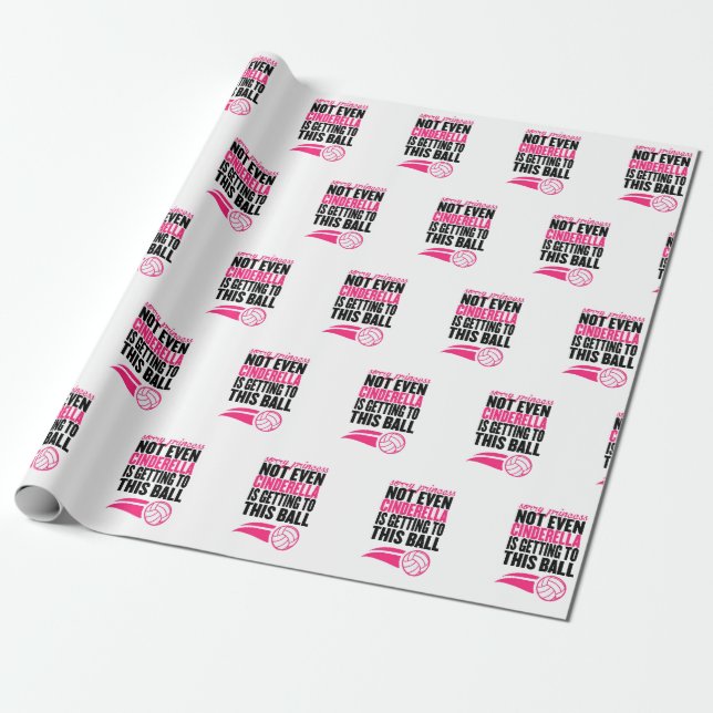 Volleyboll: Ledsen Princess Klumpa ihop sig Presentpapper (Utrullad)