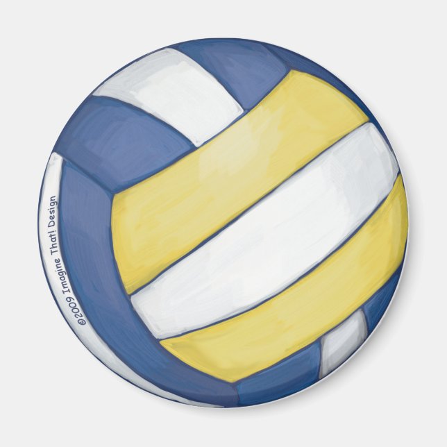 Volleyboll Magnet (Framsidan)