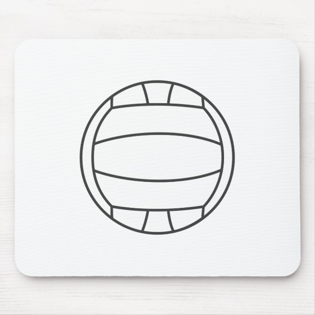 Volleyboll Mousepad Musmatta (Framsidan)