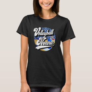 Volleyboll Nonna Vintage Volleyboll Familj Matchin T Shirt