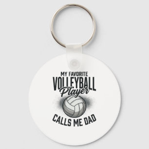 Volleyboll Pappa Min Favoritspelare Kallar Mig Pap Nyckelring