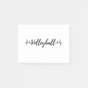 Volleyboll Post-it Block