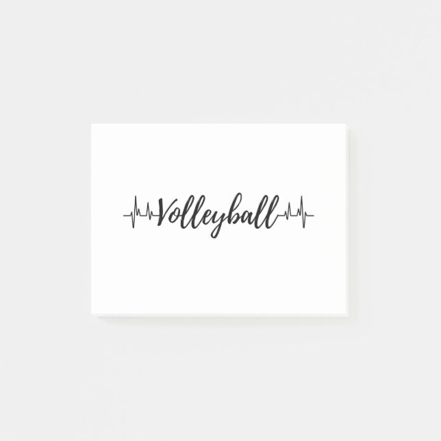 Volleyboll Post-it Block (Framsida)