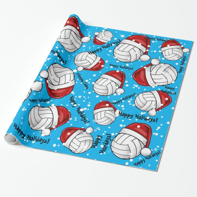 Volleyboll Presentpapper (Utrullad)