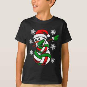 Volleyboll Santa Hatt Snömannen Jul Rolig Volleybo T Shirt