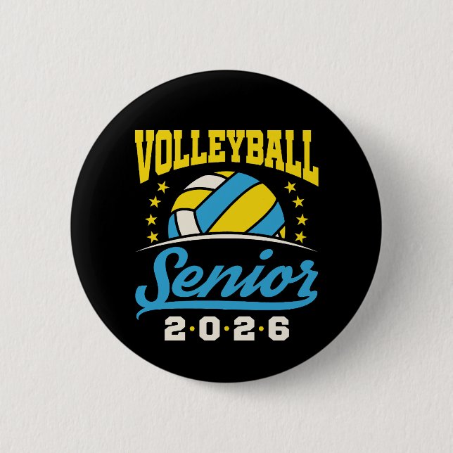 Volleyboll Senior 2026 Knapp (Framsida)