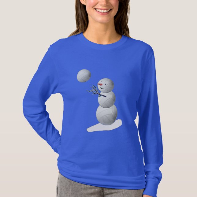 Volleyboll Snemann T-shirt (Framsida)