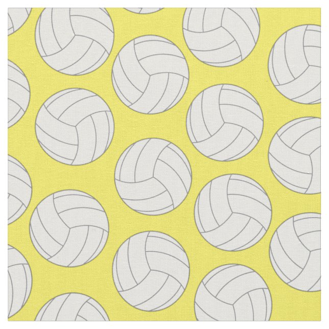 Volleyboll Sport Gul Tyg (Närbild)