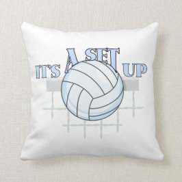 Volleyboll ställer in kudde
