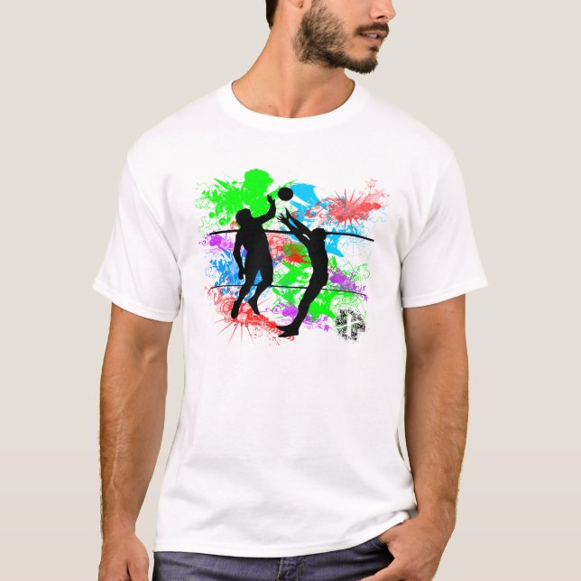 Volleyboll T-shirt (Framsida)