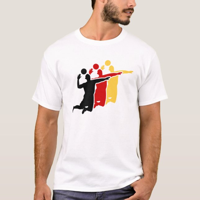 volleyboll tee shirt (Framsida)