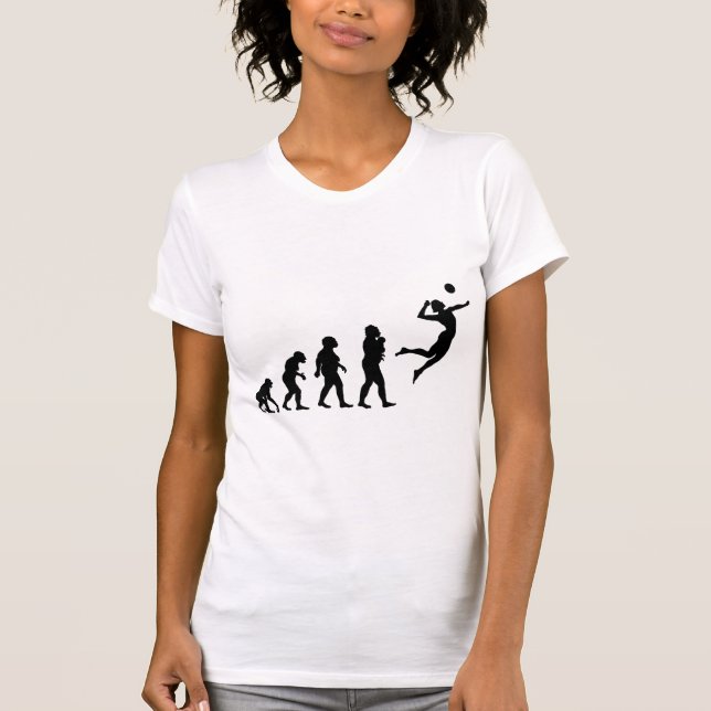 Volleyboll Tee Shirt (Framsida)