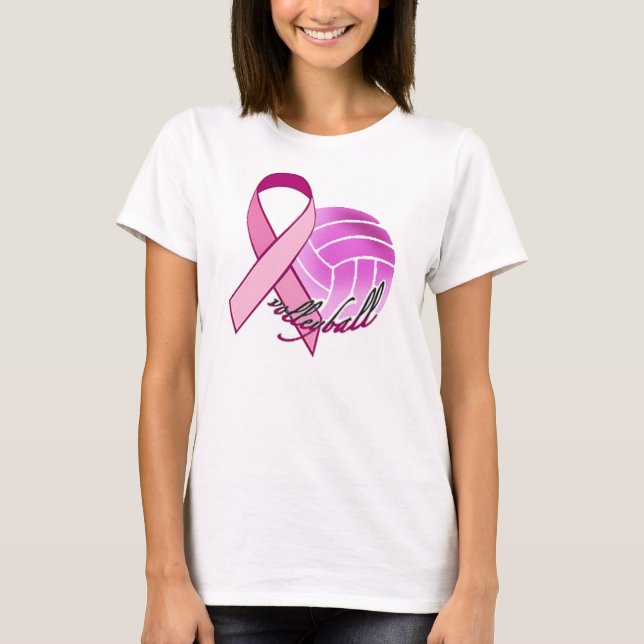 Volleyboll Tee Shirt (Framsida)