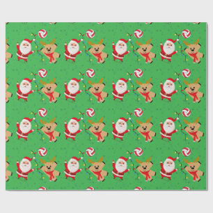 Volleyboll Tomte Presentpapper